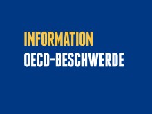Information OECD-Beschwerde